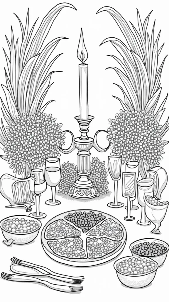 coloring pages passover